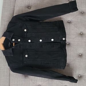 Black Jean Jacket J Crew
